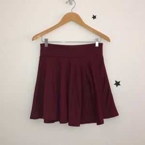 Full Tilt Maroon Skater Skirt